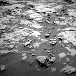Nasa's Mars rover Curiosity acquired this image using its Left Navigation Camera on Sol 1267, at drive 264, site number 53