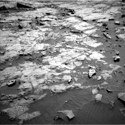 Nasa's Mars rover Curiosity acquired this image using its Left Navigation Camera on Sol 1267, at drive 270, site number 53