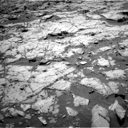 Nasa's Mars rover Curiosity acquired this image using its Left Navigation Camera on Sol 1267, at drive 300, site number 53