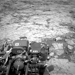 Nasa's Mars rover Curiosity acquired this image using its Left Navigation Camera on Sol 1267, at drive 348, site number 53