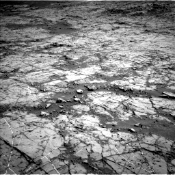 Nasa's Mars rover Curiosity acquired this image using its Left Navigation Camera on Sol 1267, at drive 360, site number 53