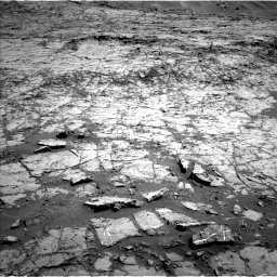 Nasa's Mars rover Curiosity acquired this image using its Left Navigation Camera on Sol 1267, at drive 366, site number 53