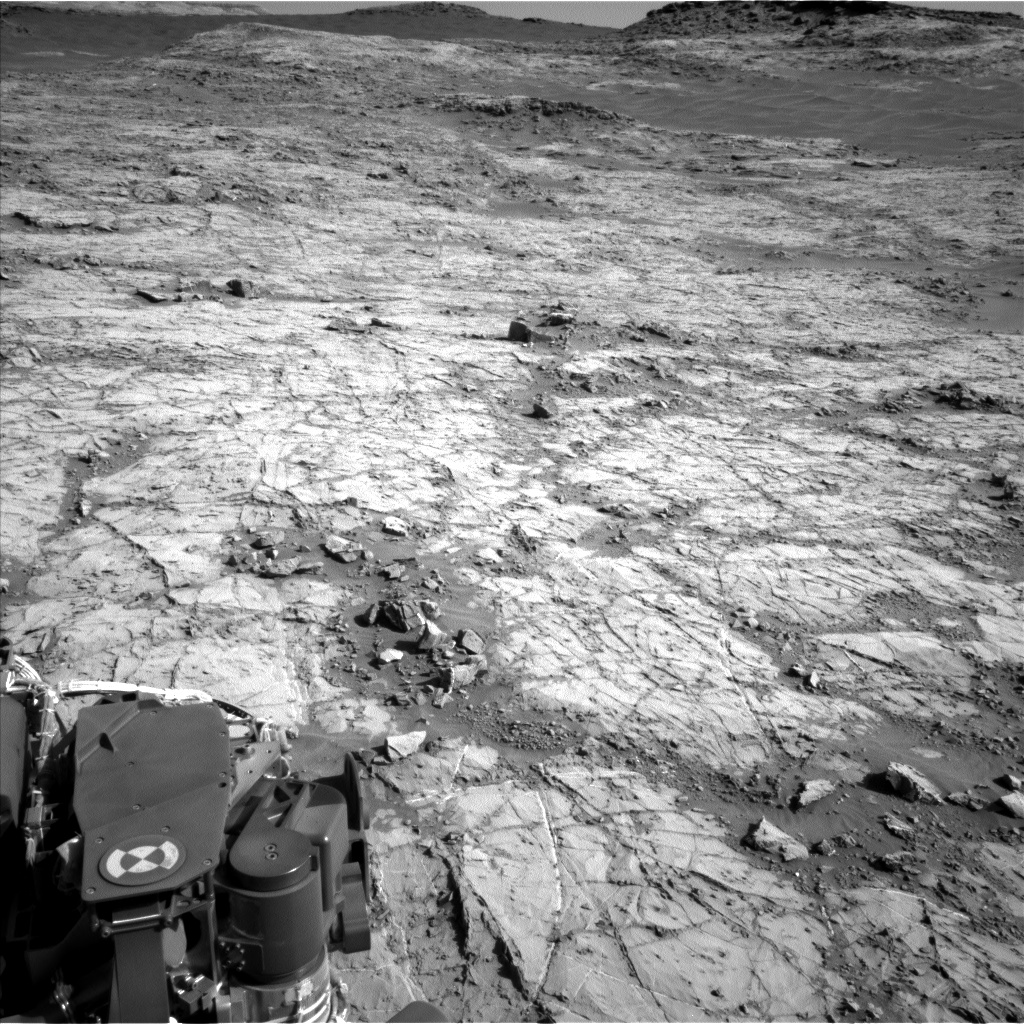 Nasa's Mars rover Curiosity acquired this image using its Left Navigation Camera on Sol 1267, at drive 372, site number 53