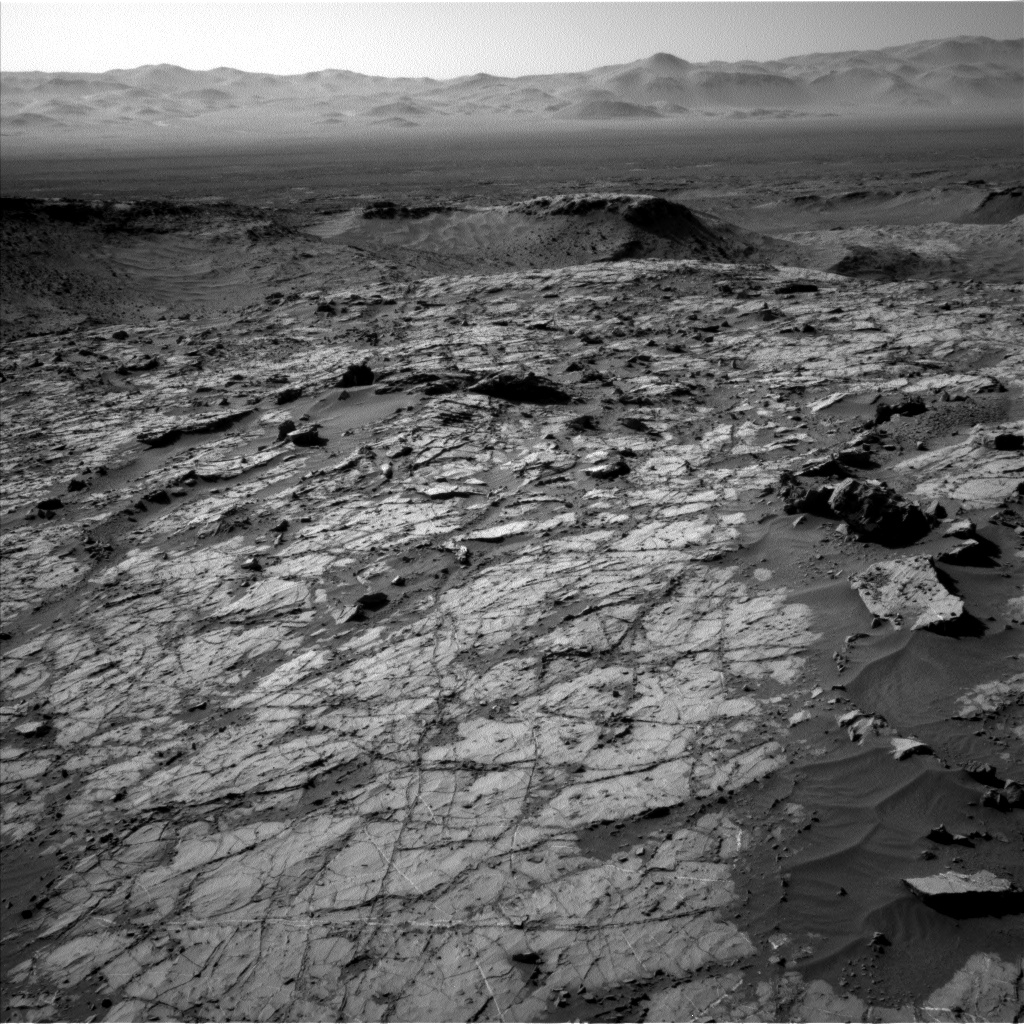 Nasa's Mars rover Curiosity acquired this image using its Left Navigation Camera on Sol 1267, at drive 372, site number 53