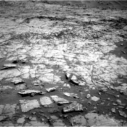 Nasa's Mars rover Curiosity acquired this image using its Right Navigation Camera on Sol 1267, at drive 366, site number 53