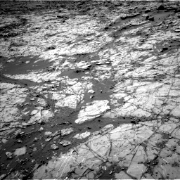 Nasa's Mars rover Curiosity acquired this image using its Left Navigation Camera on Sol 1269, at drive 402, site number 53