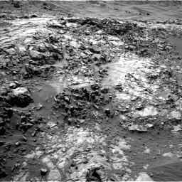 Nasa's Mars rover Curiosity acquired this image using its Left Navigation Camera on Sol 1269, at drive 552, site number 53