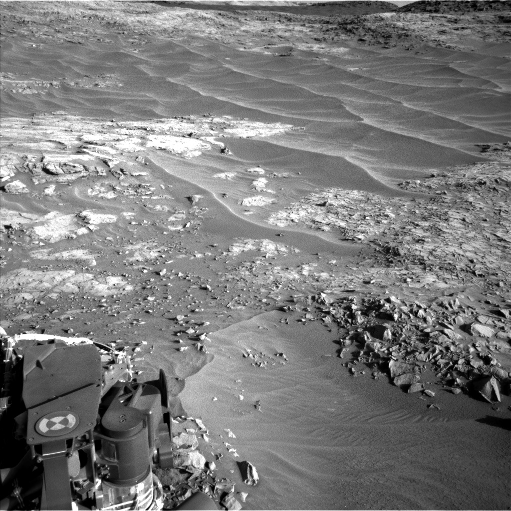 Nasa's Mars rover Curiosity acquired this image using its Left Navigation Camera on Sol 1269, at drive 636, site number 53