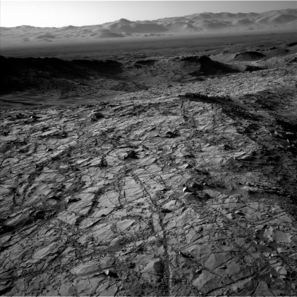 Nasa's Mars rover Curiosity acquired this image using its Left Navigation Camera on Sol 1269, at drive 636, site number 53