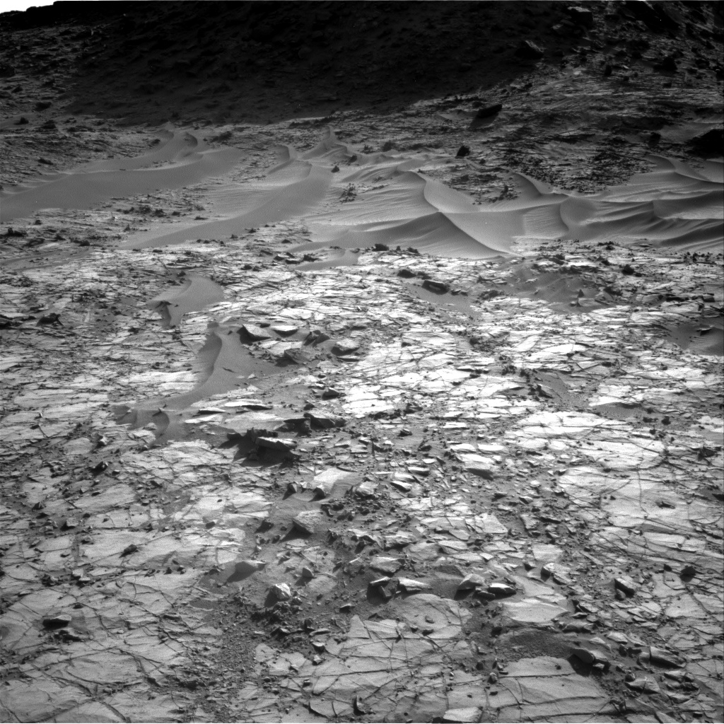 Nasa's Mars rover Curiosity acquired this image using its Right Navigation Camera on Sol 1269, at drive 636, site number 53