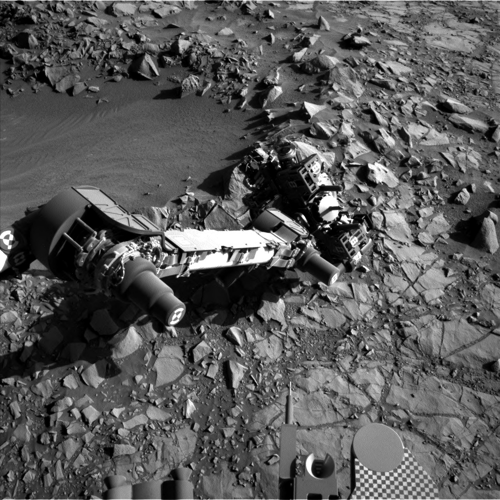 Nasa's Mars rover Curiosity acquired this image using its Left Navigation Camera on Sol 1273, at drive 636, site number 53