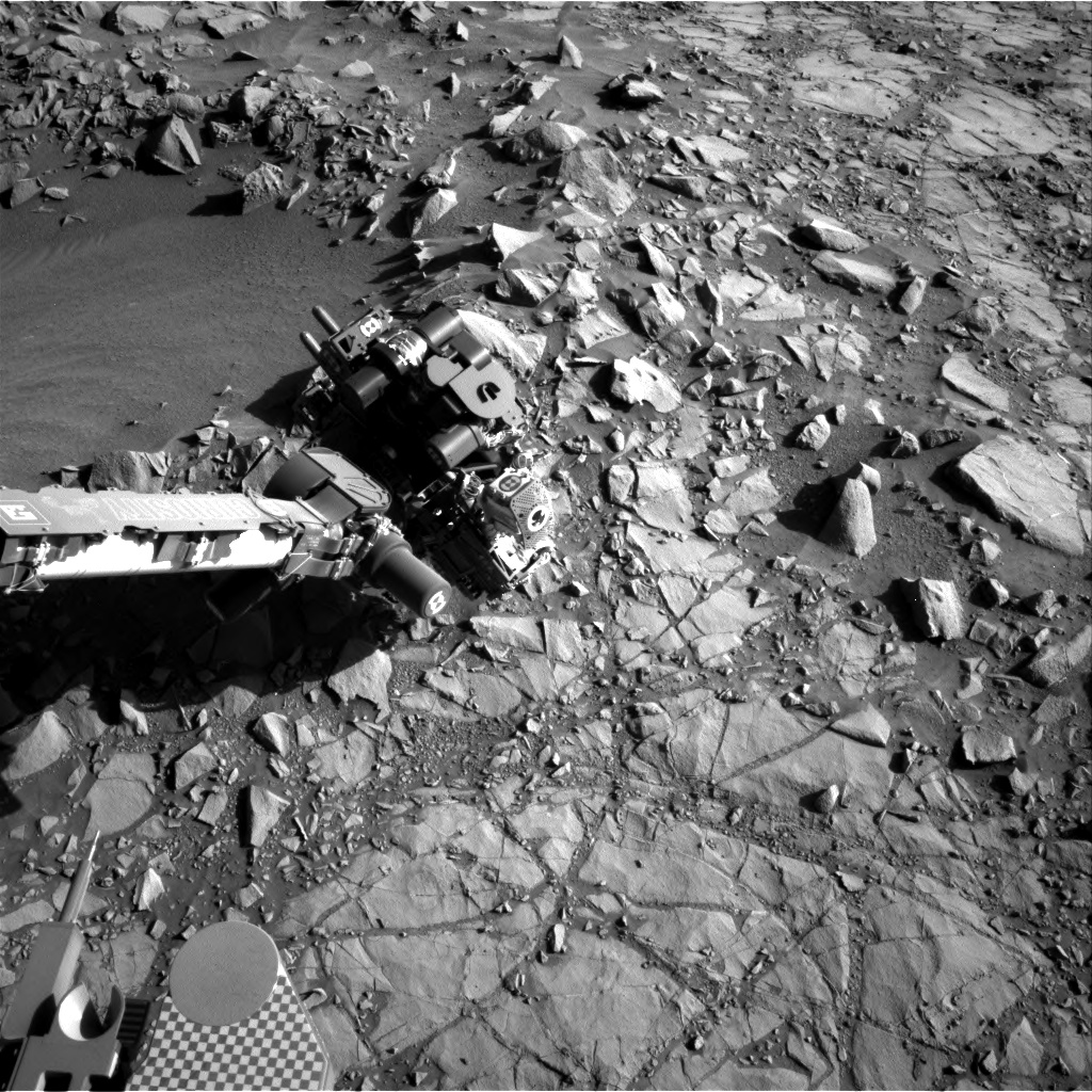 Nasa's Mars rover Curiosity acquired this image using its Right Navigation Camera on Sol 1273, at drive 636, site number 53