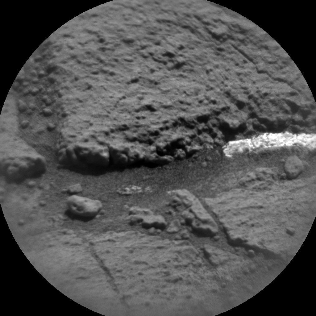 Nasa's Mars rover Curiosity acquired this image using its Chemistry & Camera (ChemCam) on Sol 1273, at drive 636, site number 53