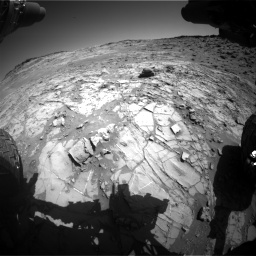 Nasa's Mars rover Curiosity acquired this image using its Front Hazard Avoidance Camera (Front Hazcam) on Sol 1274, at drive 768, site number 53