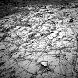 Nasa's Mars rover Curiosity acquired this image using its Left Navigation Camera on Sol 1274, at drive 648, site number 53