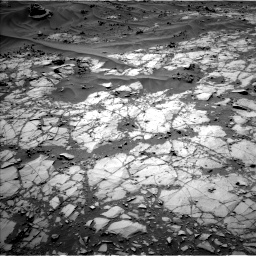 Nasa's Mars rover Curiosity acquired this image using its Left Navigation Camera on Sol 1274, at drive 678, site number 53
