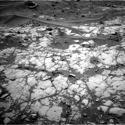 Nasa's Mars rover Curiosity acquired this image using its Left Navigation Camera on Sol 1274, at drive 684, site number 53