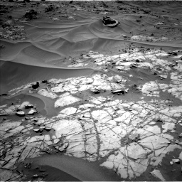 Nasa's Mars rover Curiosity acquired this image using its Left Navigation Camera on Sol 1274, at drive 702, site number 53