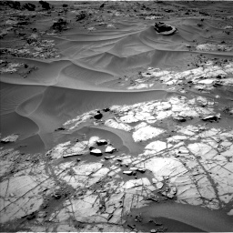 Nasa's Mars rover Curiosity acquired this image using its Left Navigation Camera on Sol 1274, at drive 708, site number 53