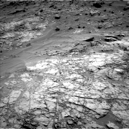 Nasa's Mars rover Curiosity acquired this image using its Left Navigation Camera on Sol 1274, at drive 774, site number 53