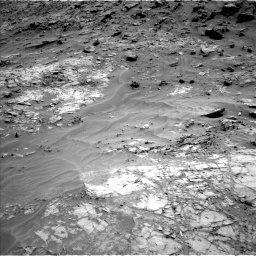Nasa's Mars rover Curiosity acquired this image using its Left Navigation Camera on Sol 1274, at drive 780, site number 53