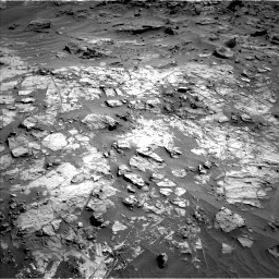 Nasa's Mars rover Curiosity acquired this image using its Left Navigation Camera on Sol 1274, at drive 810, site number 53