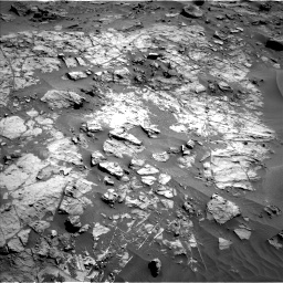 Nasa's Mars rover Curiosity acquired this image using its Left Navigation Camera on Sol 1274, at drive 816, site number 53