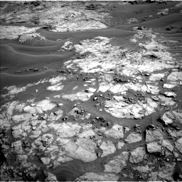 Nasa's Mars rover Curiosity acquired this image using its Left Navigation Camera on Sol 1274, at drive 822, site number 53