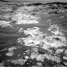 Nasa's Mars rover Curiosity acquired this image using its Left Navigation Camera on Sol 1274, at drive 834, site number 53