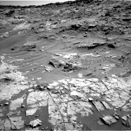 Nasa's Mars rover Curiosity acquired this image using its Left Navigation Camera on Sol 1274, at drive 834, site number 53