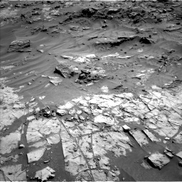 Nasa's Mars rover Curiosity acquired this image using its Left Navigation Camera on Sol 1274, at drive 840, site number 53