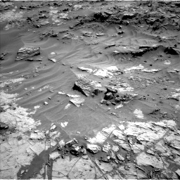Nasa's Mars rover Curiosity acquired this image using its Left Navigation Camera on Sol 1274, at drive 846, site number 53
