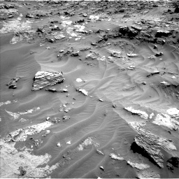 Nasa's Mars rover Curiosity acquired this image using its Left Navigation Camera on Sol 1274, at drive 858, site number 53