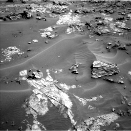 Nasa's Mars rover Curiosity acquired this image using its Left Navigation Camera on Sol 1274, at drive 870, site number 53