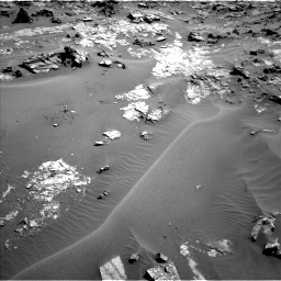 Nasa's Mars rover Curiosity acquired this image using its Left Navigation Camera on Sol 1274, at drive 882, site number 53