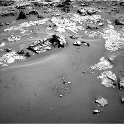 Nasa's Mars rover Curiosity acquired this image using its Left Navigation Camera on Sol 1274, at drive 894, site number 53