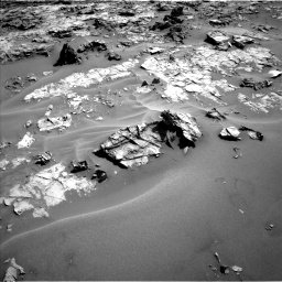 Nasa's Mars rover Curiosity acquired this image using its Left Navigation Camera on Sol 1274, at drive 900, site number 53