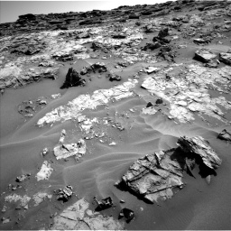 Nasa's Mars rover Curiosity acquired this image using its Left Navigation Camera on Sol 1274, at drive 906, site number 53
