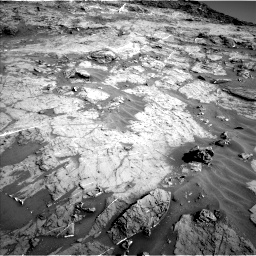 Nasa's Mars rover Curiosity acquired this image using its Left Navigation Camera on Sol 1274, at drive 954, site number 53