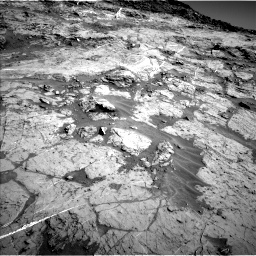 Nasa's Mars rover Curiosity acquired this image using its Left Navigation Camera on Sol 1274, at drive 966, site number 53