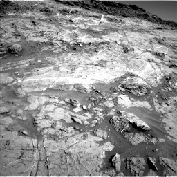 Nasa's Mars rover Curiosity acquired this image using its Left Navigation Camera on Sol 1274, at drive 978, site number 53
