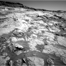 Nasa's Mars rover Curiosity acquired this image using its Left Navigation Camera on Sol 1274, at drive 984, site number 53
