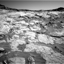 Nasa's Mars rover Curiosity acquired this image using its Left Navigation Camera on Sol 1274, at drive 990, site number 53
