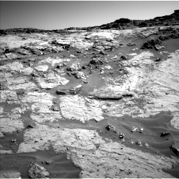 Nasa's Mars rover Curiosity acquired this image using its Left Navigation Camera on Sol 1274, at drive 996, site number 53