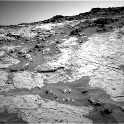 Nasa's Mars rover Curiosity acquired this image using its Left Navigation Camera on Sol 1274, at drive 1002, site number 53