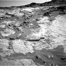 Nasa's Mars rover Curiosity acquired this image using its Left Navigation Camera on Sol 1274, at drive 1008, site number 53
