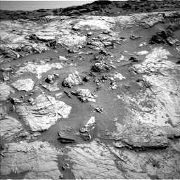 Nasa's Mars rover Curiosity acquired this image using its Left Navigation Camera on Sol 1274, at drive 1014, site number 53
