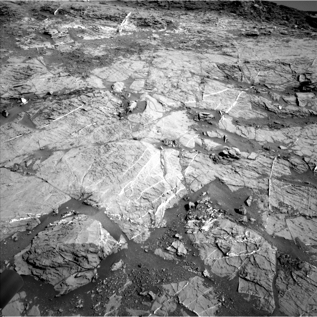 Nasa's Mars rover Curiosity acquired this image using its Left Navigation Camera on Sol 1274, at drive 1020, site number 53