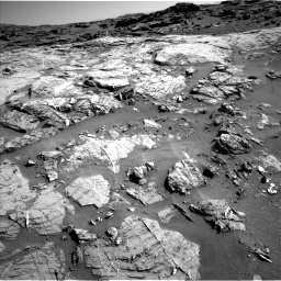 Nasa's Mars rover Curiosity acquired this image using its Left Navigation Camera on Sol 1274, at drive 1026, site number 53