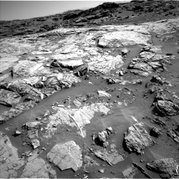 Nasa's Mars rover Curiosity acquired this image using its Left Navigation Camera on Sol 1274, at drive 1032, site number 53